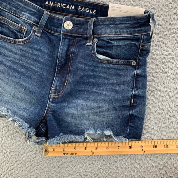 American Eagle Super Stretch Hi-Rise Shortie Women's Shorts  NWT  -   Size:  6 - Picture 7 of 14